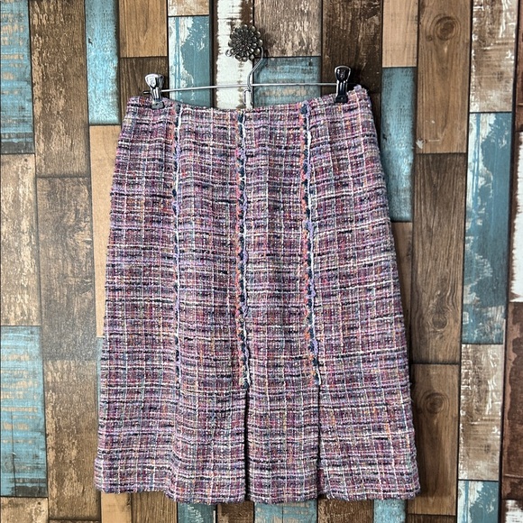 Carlisle Multicolor Tweed A-Line Skirt - Picture 1 of 16